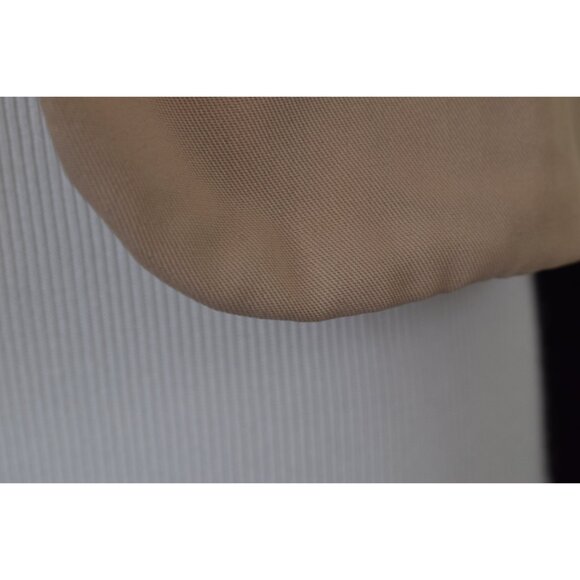 Vintage 90s Tan/Black Crop Poly/Spandex Jacket size S - Picture 10 of 10